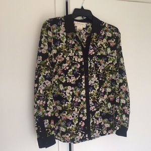 Urban outfitters floral blouse